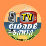 Logo da Rádio Cidade Santa