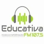 Logo da Rádio Educativa 107.5 FM