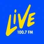 Logo da Rádio Live 100.7 FM