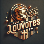 Logo da Rádio Louvores FM
