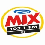 Logo da Rádio Mix 102.1 FM