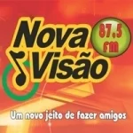 Logo da Rádio Nova Visão 87.5 FM