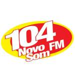 Logo da Rádio Novo Som 104.9 FM