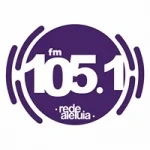 Logo da Rádio Rede Aleluia 105.1 FM