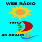 Logo da Web Rádio Rio 40 Graus