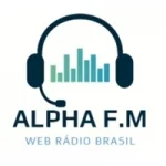 Logo da Alpha FM Web Brasil
