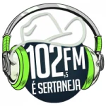 Logo da Rádio 102 FM Sertaneja