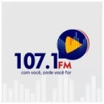 Logo da Rádio 107 FM Pinda