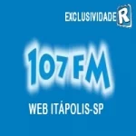 Logo da Rádio 107 Web Itápolis