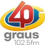 Logo da Rádio 40 Graus 102.5 FM