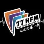 Logo da Rádio 77H FM Guarujá SP