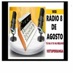Logo da Rádio 8 de Agosto