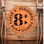 Logo da Rádio 8 Segundos Rodeio