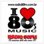 Logo da Rádio 80 FM - Anos 80