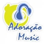 Logo da Rádio Adoração Music