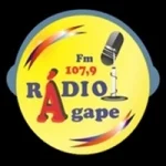 Logo da Rádio Ágape 107.9 FM