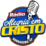 Logo da Rádio Alegria em Cristo