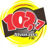 Logo da Rádio Alvorada 102.7 FM