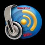 Logo da Rádio América Hits Mundial