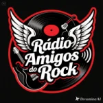 Logo da Rádio Amigos do Rock
