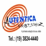 Logo da Rádio Autêntica 87.5 FM