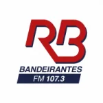 Logo da Rádio Bandeirantes 107.3 FM