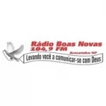 Logo da Rádio Boas Novas FM 104.9