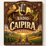Logo da Rádio Caipira Di Fato