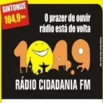 Logo da Rádio Cidadania 104.9 FM