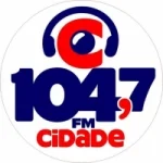 Logo da Rádio Cidade 104.7 FM
