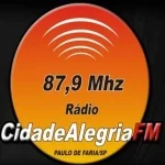 Logo da Rádio Cidade Alegria 87.9 FM
