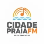 Logo da Rádio Cidade Praia FM