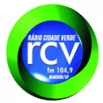 Logo da Rádio Cidade Verde 104.9 FM
