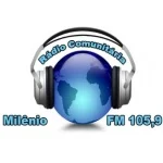 Logo da Rádio Comunitária Milênio 105.9 FM
