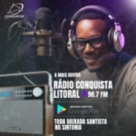 Logo da Rádio Conquista Litoral