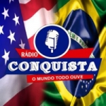Logo da Rádio Conquista USA