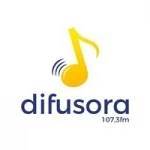 Logo da Rádio Difusora 107.3 FM