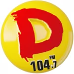 Logo da Rádio Dinâmica 104.7 FM