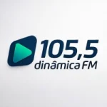 Logo da Rádio Dinâmica 105.5 FM