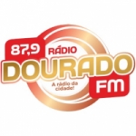 Logo da Rádio Dourado FM 87.9