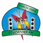 Logo da Rádio Educadora 104.9 FM