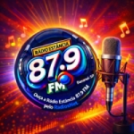Logo da Rádio Estância 87.9 FM