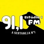 Logo da Rádio Estúdio 1 91.1 FM