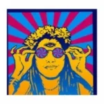 Logo da Rádio Hippie Mundial