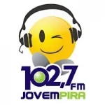 Logo da Rádio Jovem Pira 102.7 FM