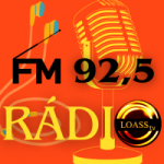 Logo da Rádio Loass Mongaguá FM