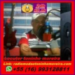 Logo da Rádio Modão Toninho Moreira