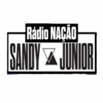 Logo da Rádio Nação Sandy e Junior