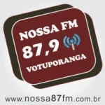 Logo da Rádio Nossa 87.9 FM