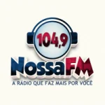 Logo da Rádio Nossa FM 104.9